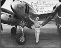 Americký stíhací pilot Richard Bong a jeho P-38