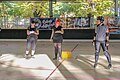 * Nomination: Referree and officials at a roller-derby match in Berlin --MB-one 14:02, 18 August 2024 (UTC) * Review  Comment The light is a bit harsh on the floor. --Sebring12Hrs 12:38, 26 August 2024 (UTC)  Done softened the contrast. Thanks for the review --MB-one 12:49, 31 August 2024 (UTC)  Comment Unfortunate lighting. No QI for me. Sorry -- Spurzem 18:28, 5 September 2024 (UTC)