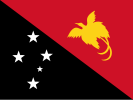 Flag of Papua New Guinea (bird-of-paradise)