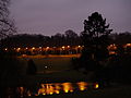 Le parc de Woluwe et les étangs.