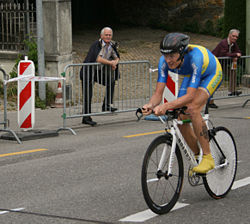 Gustav Larsson Tour de Romandien prologissa 2007