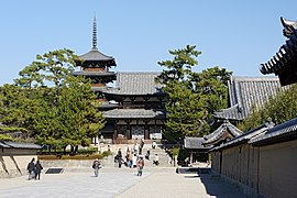 Hōryū-ji, le plus ancien bâtiment de bois au monde