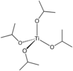 Titan izopropoksidi monomer, tegishli titan etoksidi tetramerdir.