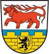 Coat of arms of Oberšprēvaldes-Lauzicas apriņķis