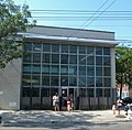 Coney Island Branch - Brooklyn Public Library - Looking north across Mermaid Ave at BPL