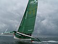 Le trimaran Groupama II