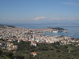 View of Mytilene.