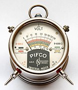 Pocket-watch-style multimeter