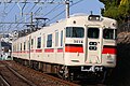 リニューアルされた後の3018編成（2021年1月 山陽塩屋駅 - 須磨浦公園駅間）