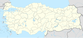 Çatak is located in Turkey