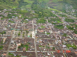 Skyline of Urrao