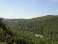 タウヌス山地のヴァイル川の谷