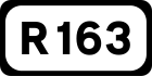 R163 road shield}}