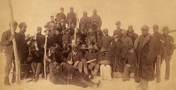 Buffalo soldiers of the 25th Infantry