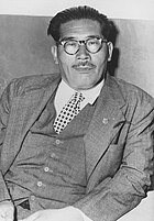 Photograph of Inejirō Asanuma