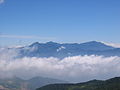 白馬乗鞍岳から望む 頸城山塊