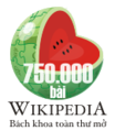 750 000 bài của Wikipedia tiếng Việt (2013)