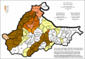 Share of Croats in Brčko by settlements 2013