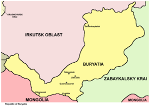 Mapa Burjacyje