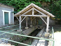 La fontaine de la Clautre.