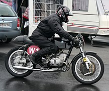 BMW Kaczor, right side, in the paddock of the Nürburgring