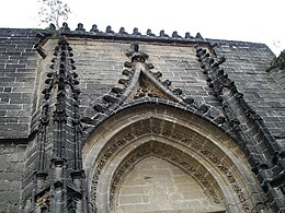 Antigua puerta principal, cegada tras el terremoto de Lisboa.