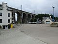 Le viaduc ferroviaire.