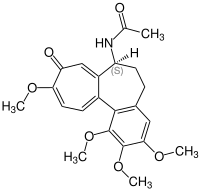 Struktur von (S)-(–)-Colchicin