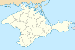 Suvorove is located in Crimea