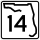 State Road 14 Truck marker