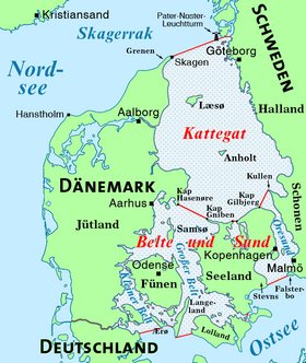 Протоки Каттегат і Скагеррак
