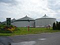 Ladbergen Telgter Damm. Biogasanlage (anaerobic digestion plant).