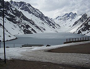 Vista de la Laguna del inca