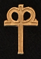 Kronenkreuz in Gold