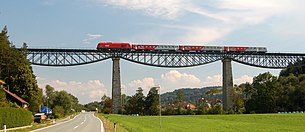 Wahrzeichen von Rohrbach: Die Zeilbrücke