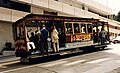 Kabeltrams op 'e heuvels.