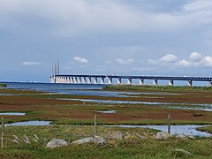 Öresund-Brücke von Lernacken aus