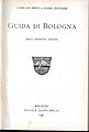 Guida di Bologna edizione del 1930