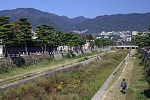 芦屋川の風景