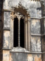 Window with tracery and pier in Manueline style