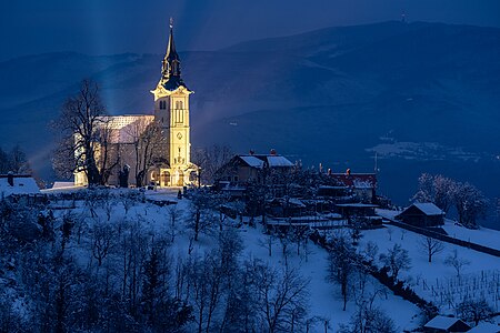 "Cerkev_Marijinega_rojstva,_Trška_Gora_1.jpg" by User:Darkoj82