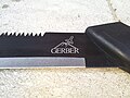 Логотип компанії на Gerber мачете/пила