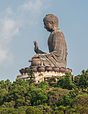 Der „Tian Tan Buddha“ auf Lantau Island in Hongkong