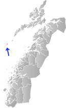 Vị trí Røst tại Nordland