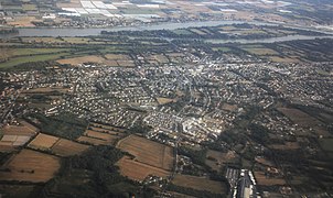 Thouaré-sur-Loire, aerial view