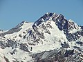 Il Monte Disgrazia in primavera visto dal Corno Stella