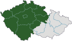 Mapa Czech