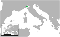 Location of