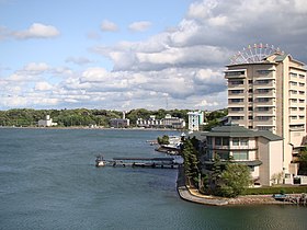 舘山寺温泉と浜名湖