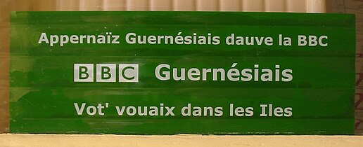 Guernésiais BBC sticker